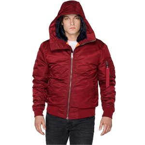 Top High Quality Winter Casual Plain Dyed Latest Design Professional New Unisex Thin Stand Collar Bomber <b>Jacket</b> on Sale - Product Image 1