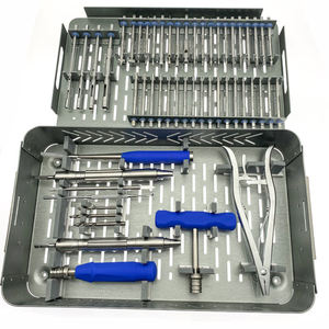 Azicon's 53 Piece Orthopedic Broken Screw Removal Set Stripped Fastener Extractor Trephine Conical Tap <b>Drill</b> <b>Guide</b> Tool Hardware - Product Image 5
