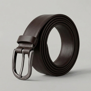 Cinturones de Cuero Genuinos Hechos a Medida al Mejor Precio de Fábrica, Cinturón de Cuero Vintage para Hombre con Múltiples Colores - Product Image 1