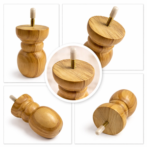 Carved Wooden <b>Sofa</b> Legs Replacement Furniture Feet Natural Wood Cabinet <b>Table</b> Chair Legs Wholesale Supply - Product Image 6