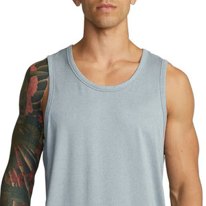 Custom <b>Men</b> Gym Tank Top Sleeveless Fitness <b>Stringer</b> <b>Vest</b> Quick Dry Polyester Sportswear Summer Workout Shirt by TANAZAINRA - Product Image 4