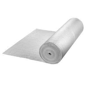Barriera Radiante a Doppio Isolamento Riflettente 5,5mm 48 X 50 ft, Foglio di Alluminio con Schiuma EPE, Pannelli in Schiuma EPS a Doppio Lato per Riflessione del Calore - Product Image 1