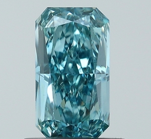 Diamante Cultivado en Laboratorio de Corte Radiante Azul Intenso de 0.95ct, VS1, CVD, Suelto, para Joyería - Product Image 1