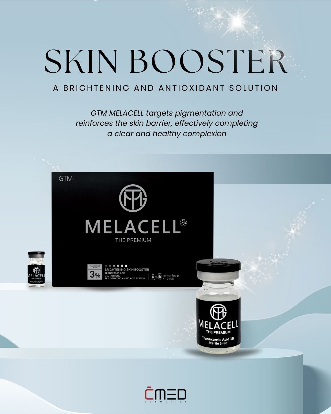 glutathione skin booster Glamour & peptide or tired Gtm Melacell Brightening Face Skin