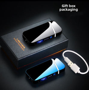 Encendedor Electrónico Resistente al Viento Dericsson, Encendedor de Doble Arco Recargable, Encendedor USB de Metal con Sensor Táctil - Product Image 6