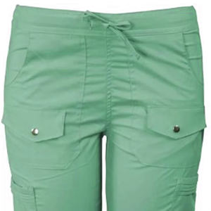 Ensemble médical personnalisé avec logo, col en V, pour hommes et femmes, uniforme de travail en spandex, haut et pantalon de jogging pour hôpital, médecins et infirmières - Product Image 6