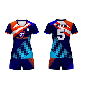 Uniforme de Voleibol Deportivo de Diseño Personalizado, Uniforme de Voleibol para Hombre y Mujer, Talla Adulto, Servicio OEM - Product Image 1