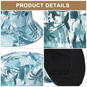 Sombrero de pescador personalizado para mujer, de verano, para exteriores, reversible, con estampado, diseño de dibujos animados, para hombre - Product Image 3