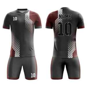 Uniforme de Fútbol de Alta Calidad en Venta Online, 100% Poliéster, Uniforme de Fútbol Juvenil, Ropa Deportiva de Entrenamiento de Moda, Conjunto de Dos Piezas. - Product Image 1
