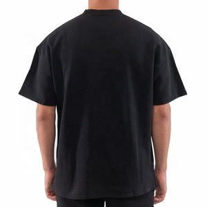 Wholesale High Quality <b>White</b> T-<b>Shirts</b> Blank Custom Graphic Printed Cotton T <b>Shirt</b> <b>Plain</b> Oversized Heavy Men'S T-<b>Shirt</b> - Product Image 4