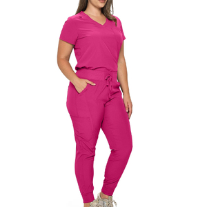 Uniformes Médicos Unisex para Hospital, Conjuntos de Uniformes para Mujeres y Hombres, Uniformes Personalizados para Salón de Belleza y Spa, Pantalones Rectos - Product Image 2