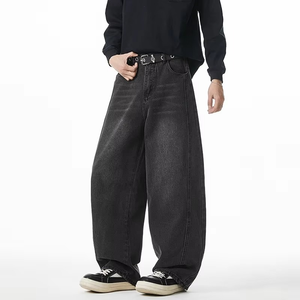 Jeans pas chers pour hommes, jeans baggy pour hommes, vêtements streetwear, vente en gros de jeans baggy - Product Image 3