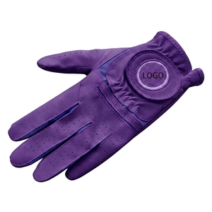 Gant de golf en cuir Cabretta de performance supérieure avec logo personnalisé, qualité professionnelle, ajustement souple, vente en gros pour hommes - Product Image 1