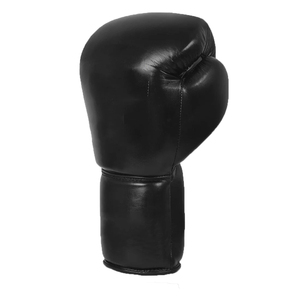 Guantes de Boxeo de Cuero Negro Personalizados, Guantes de Boxeo Profesionales Personalizados, Guantes de Boxeo Económicos para Combate, Diseño Personalizado - Product Image 1