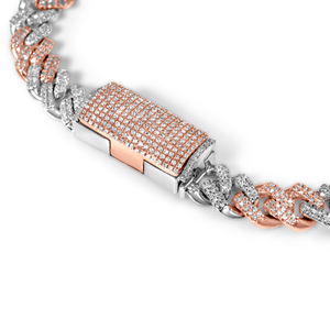 กำไลเพชรเม็ดใหญ่ ชุบทองและเงิน สำหรับทุกเพศ สไตล์ฮิปฮอป เพชรทรงกลมเจียระไนแบบเหลี่ยมเหลี่ยม น้ำหนักเบา สี D ระดับ GIA - Product Image 6