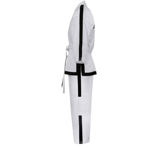 Uniforme de Taekwondo Dobok WTF de Alta Calidad 2026, Material Transpirable, Diseño Personalizado, Color Blanco - Product Image 2