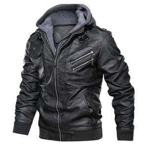 Veste en cuir véritable pour homme, vente en gros, haute qualité, 100% cuir pur, RELEVO INDUSTRY, veste en cuir véritable écologique pour homme, hiver - Product Image 5