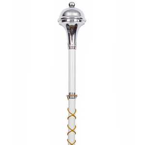 Custom-Made Top-Quality Mace With Your Name Upper & Lower Scrolls Customized Length Best Price <b>Drum</b> Major Maces - Product Image 2