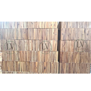 Boîte aux lettres extérieure en bois massif avec jardinière, boîte à colis en bois résistante aux intempéries et jardinière pour plantes, fabricant vietnamien - Product Image 6