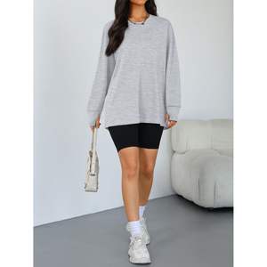 Custom Oversized <b>Queen</b> Womens Gym Tunic Tee Fall Thumb Hole Long Sleeve Workout Tops Fashion Plus Size Y2K <b>T</b> <b>Shirt</b> Loose Fit - Product Image 3