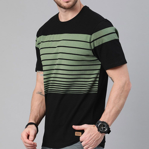Camisetas Personalizadas para Hombre, 100% Algodón, Impresión Digital, Logotipo en el Frente Teñido con Hilo, Secado Rápido, Manga Corta, Unisex, MOQ 2 Piezas - Product Image 5