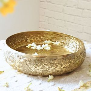 ชุดชามโลหะสีทองชุดชามตกแต่งทำจากทองเหลืองชุดชามสเตนเลสสตีลสีทอง - Product Image 4