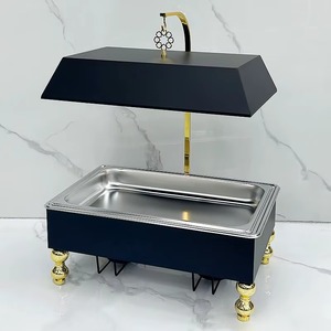 Luxury Used Food Chaffing Dish for Catering Custom <b>Buffet</b> Dish Food Serving <b>Warmer</b> for Restaurant From India - Product Image 1