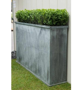 Pot de jardin en métal écologique avec poignée, finition laiton/cuivre, personnalisable, moderne, pour la maison - Vente en gros à chaud - Product Image 1