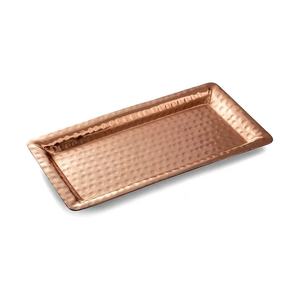 Bandeja Metálica Personalizada para Exhibición de Alimentos y Frutas, Bandeja de Acero Inoxidable Pulido, Bandeja Rectangular Metálica para Servir Alimentos - Product Image 4