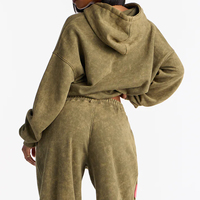 Ensemble de survêtement pour femme en coton 100% de qualité supérieure, imprimé en relief, respirant et léger, pour l'extérieur
