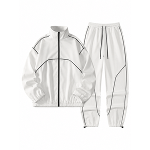 Men's Performance Windbreaker Jacket and Pants Matching <b>Set</b> - Product Image 3