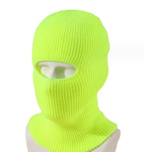 Pasamontañas Unisex de Invierno para Ciclismo, Cortavientos, Tejido con 3 Orificios, Cubre Rostro Completo, Máscara de Esquí, Venta al por Mayor, Personalizado, para Hombre y Mujer, Spandex - Product Image 1