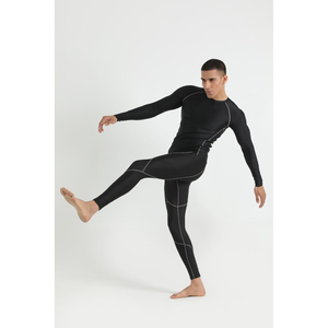 <b>Men's</b> <b>compression</b> <b>Men's</b> Sleeve <b>Compression</b> T <b>Shirt</b> Breathable Quick Dry Slim Fit Sports Top Workout Training Tee - Product Image 3