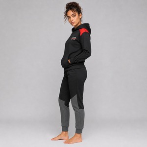 Nouvelle collection de survêtements slim fit pour femmes avec capuche, fabriqués au Pakistan, disponibles au prix de gros, survêtements de jogging et de fitness - Product Image 2