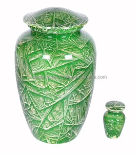 Urna Funeraria Moderna de Latón, Ecológica, de Alta Calidad, Decoración Metálica para el Hogar para Servicios Funerarios - Product Image 1