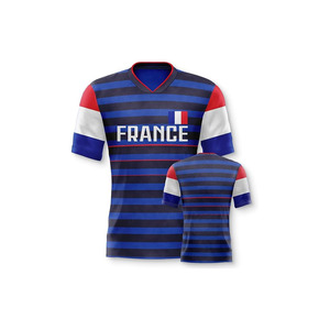 Camiseta de Fútbol de Alta Calidad para Hombre y Mujer, Camiseta de Entrenamiento de Fútbol Corta Estampada, de Secado Rápido, Uniforme de Fútbol Personalizable - Product Image 3