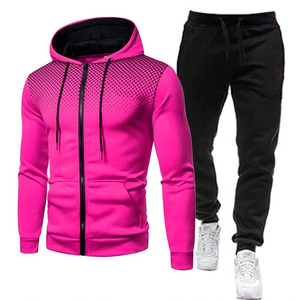 Conjunto Deportivo Personalizado con Logotipo para Hombre, Resistente al Viento y Transpirable, Chándal de Manga Larga para Correr, Conjunto Deportivo Atlético para Entrenamiento Universitario - Product Image 1