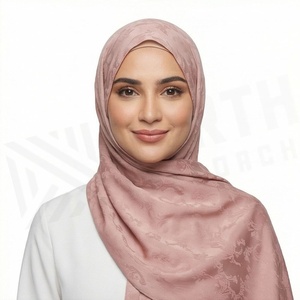 Hiyab de Chifón de Color Sólido para Mujer, Transpirable, para Uso Diario, Pañuelo Étnico de Oriente Medio - Product Image 4