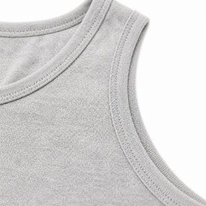 Custom Grey Women <b>Crop</b> Tank <b>Top</b> Sleeveless Yoga Gym Fitness Activewear OEM Wholesale Sportswear Cheap Price Breathable - Product Image 6