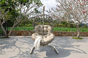 SWAY Garden <b>Hanging</b> Swing <b>Chair</b> with Stand for Patio Balcony and Villa Spaces - Product Image 6