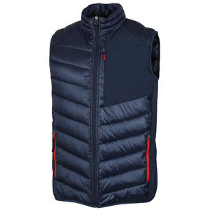 OEM New Arrival Men Puffer Vest <b>Jacket</b> for Men Waterproof Stand Collar <b>Packable</b> Quilted Waistcoat Sleeveless Stylish Gilets - Product Image 1