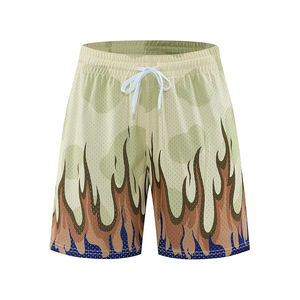 Shorts en maille à prix de gros, haute qualité, respirants, séchage rapide, pour hommes et femmes, personnalisables par sublimation, pour la gym, le basketball, la course à pied et le sport - Product Image 3