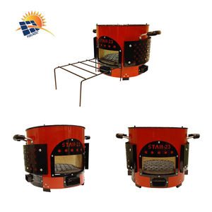 Estufa de Leña Moderna de Acero con Protector Térmico, Estufa de Leña de Alta Eficiencia para Interiores en Oferta por Exportador - Product Image 4