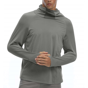 Sweat à capuche de pêche personnalisé avec logo, léger, respirant, protection solaire, vêtements de pêche, sweat à capuche de pêche haute performance pour hommes - Product Image 2