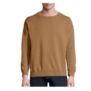 Men's Winter Hoodie Sweatshirt Polyester/Cotton Knitted Fabric Breathable Eco-Friendly Long Sleeve O-Neck <b>Design</b> Front Custom - Product Image 4