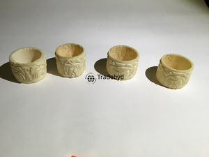 Anneau de serviette en os fait main, écologique, décoratif de luxe pour table à manger, idéal pour les cadeaux Tradebyd - Product Image 2