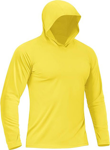 Chemises de pêche à manches longues personnalisées avec logo, protection UV UPF 50, imperméables, respirantes, coupe-vent, séchage rapide, 100% polyester - Product Image 4
