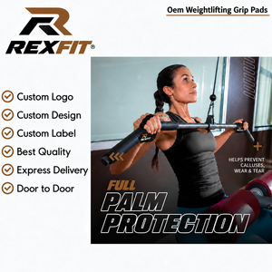 Weightlifting Grip Pads Manufacturer for Custom Gym <b>Accessories</b> and Wholesale <b>Fitness</b> <b>Equipment</b> Supply - Product Image 4