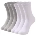 Men's Solid Color Ankle <b>Socks</b> 100% Cotton Breathable Knitted Regular Style Spring Daily Wear <b>Black</b> - Product Image 2