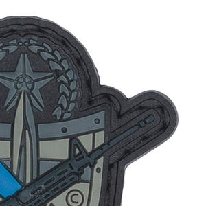 Patch en PVC souple 3D pour vêtements, logo et étiquette en caoutchouc brodés sur mesure, pressés à chaud, patchs en caoutchouc pour vêtements - Product Image 2
